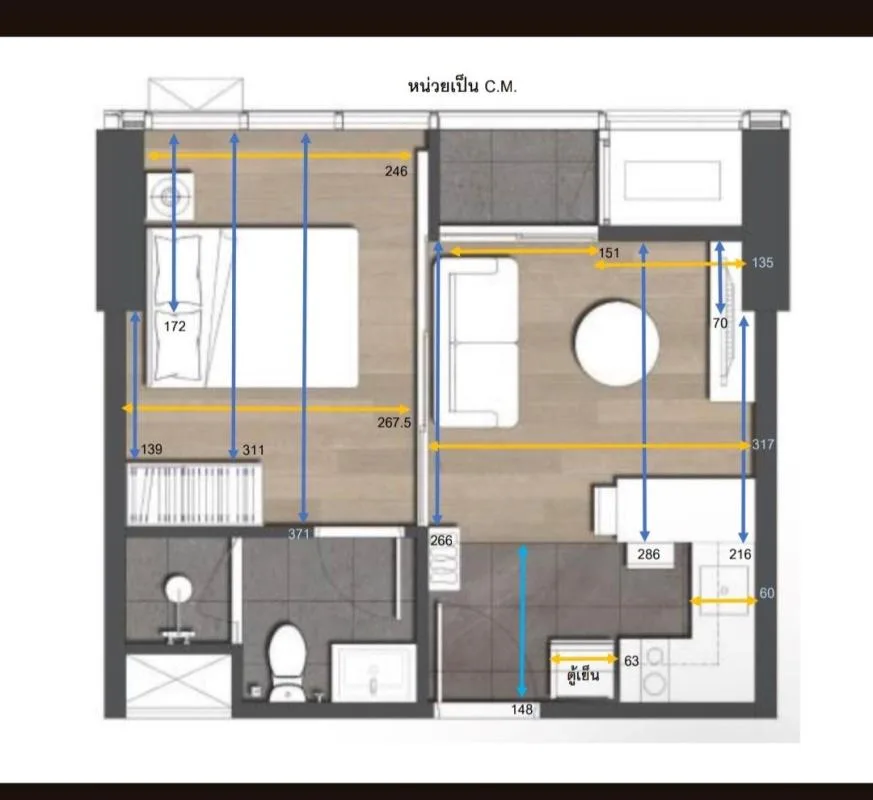 Property photos for The Extro Phayathai-rangnam