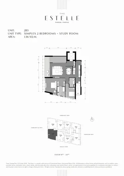Property photos for The Estelle Phrom Phong