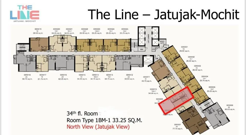 Property photos for THE LINE Jatujak - Mochit