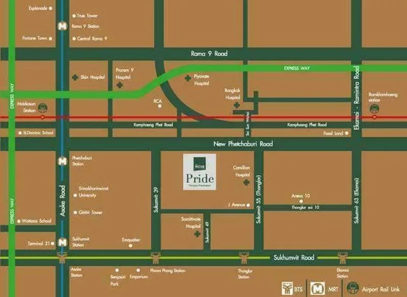 Property photos for The Niche Pride Thonglor-Phetchaburi