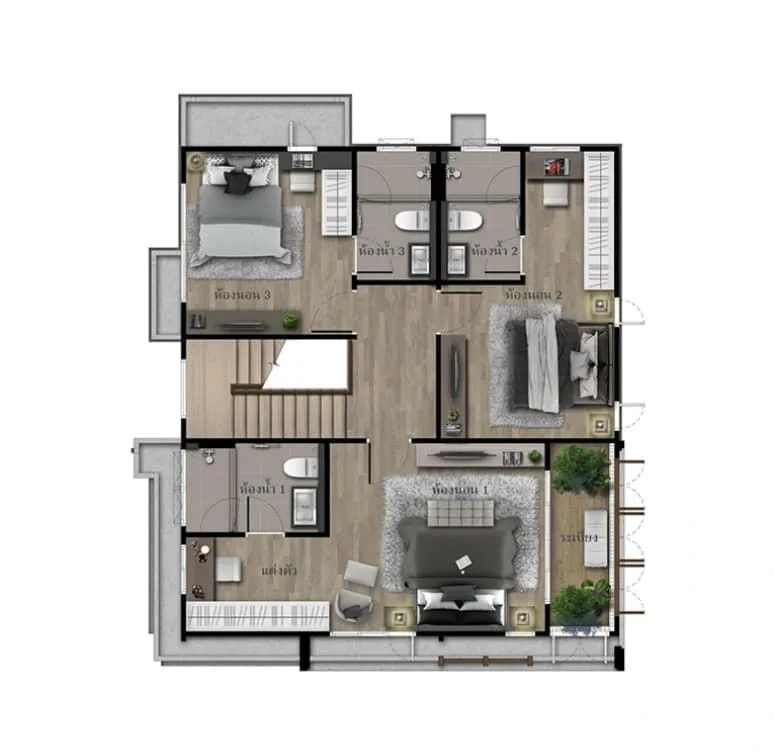 Property photos for Burasiri Krungthep Kreetha